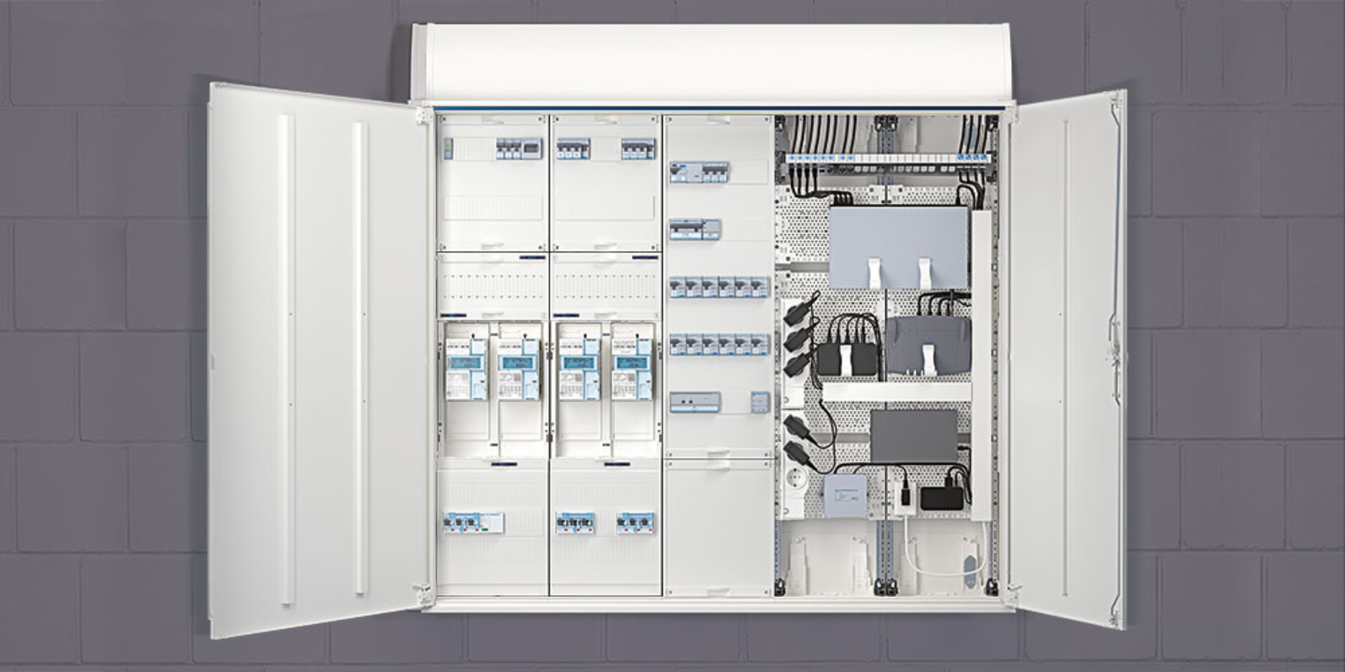 Technikzentrale bei Elektro Kirchner GmbH & Co.KG in Wildflecken