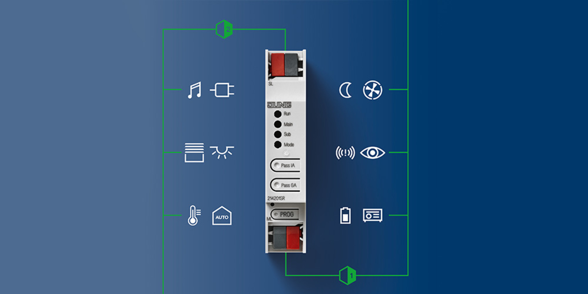 KNX Bereichs- und Linienkoppler bei Elektro Kirchner GmbH & Co.KG in Wildflecken